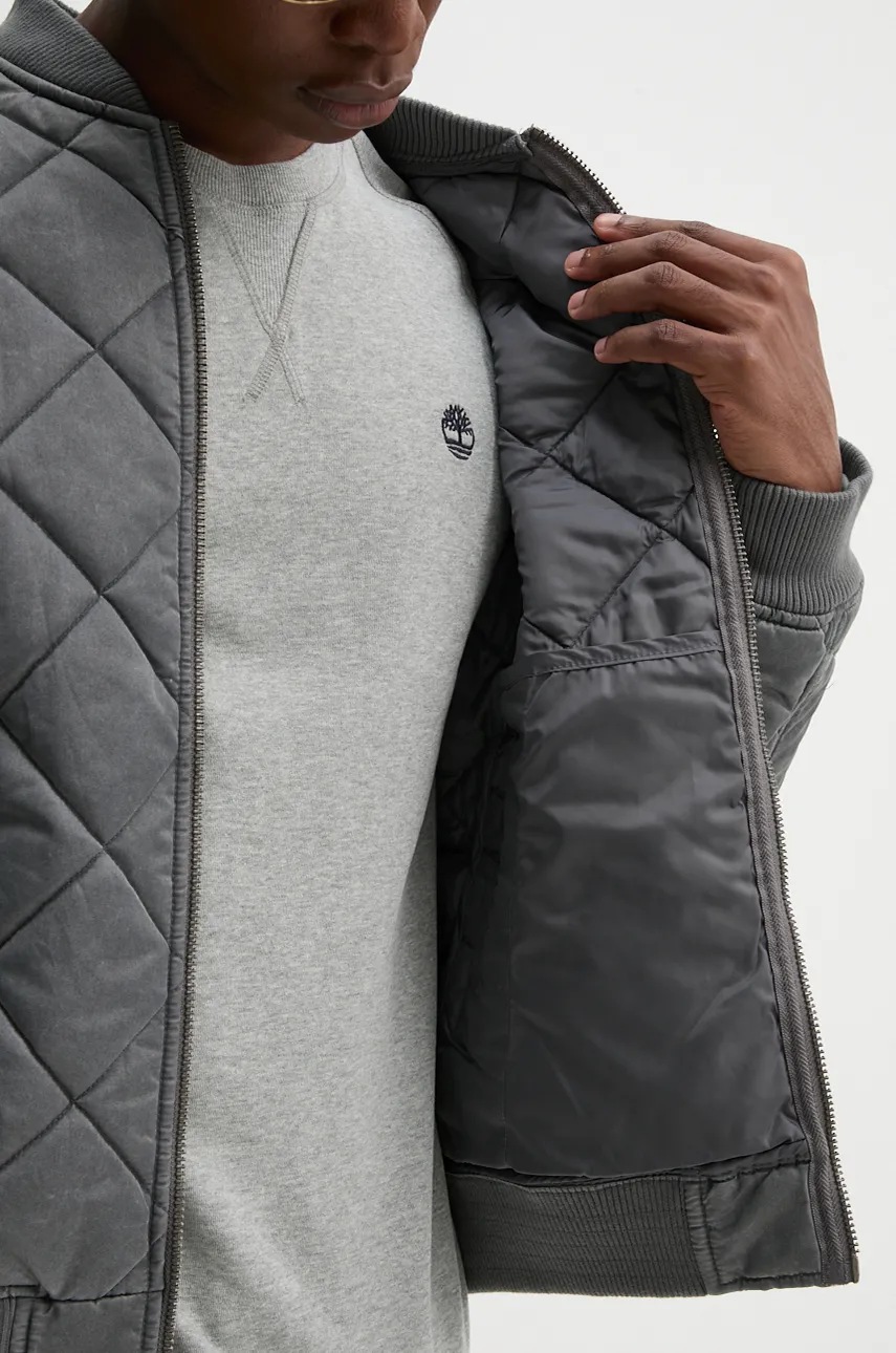 Куртка-бомбер Guess Originals колір сірий перехідна M4BL51 WFA20 