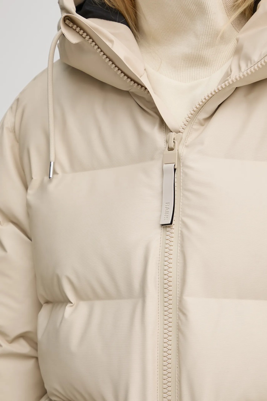 Куртка Rains Alta Puffer Cargo Jacket W3T3 колір бежевий зимова 15350-95 