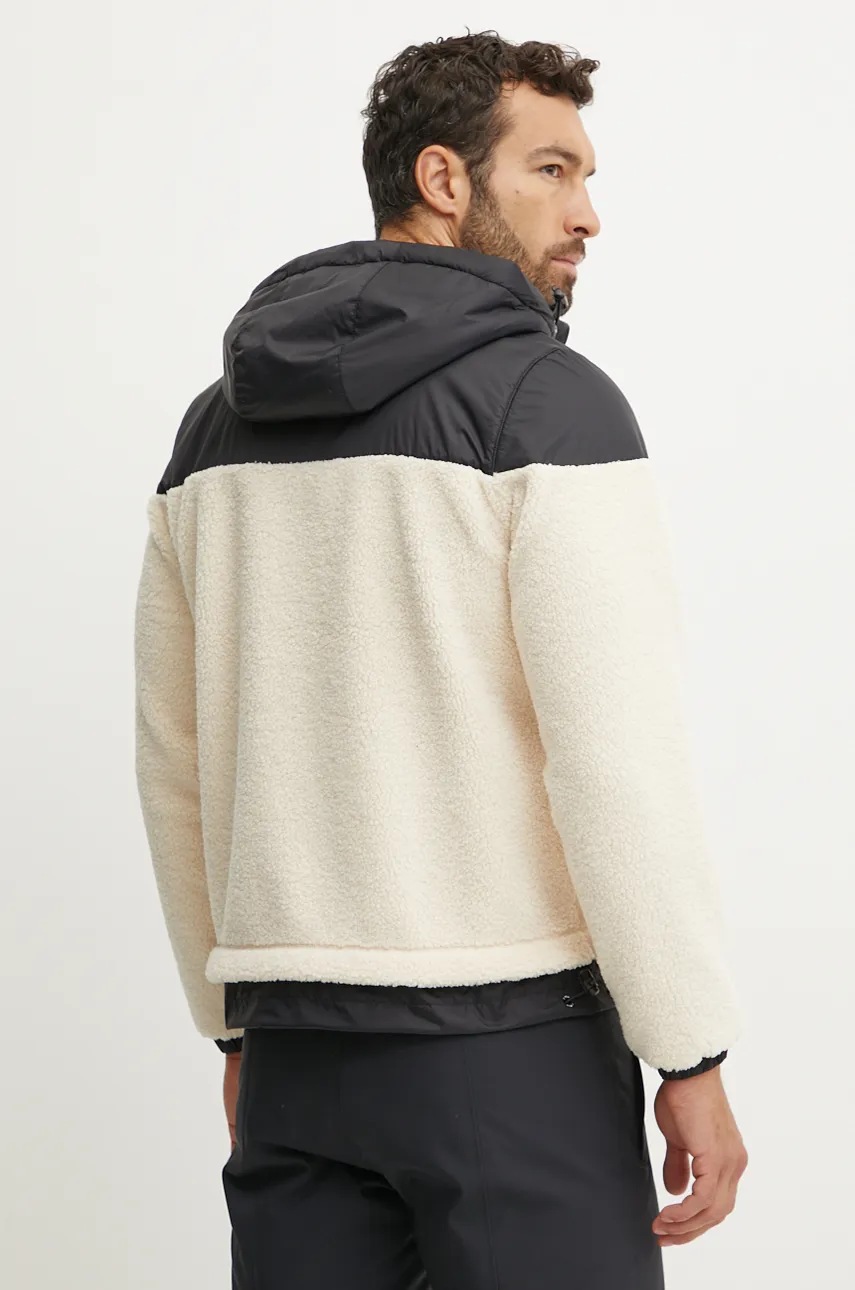 Μπουφάν K-Way χρώμα: μπεζ, K71341W φωτογραφία