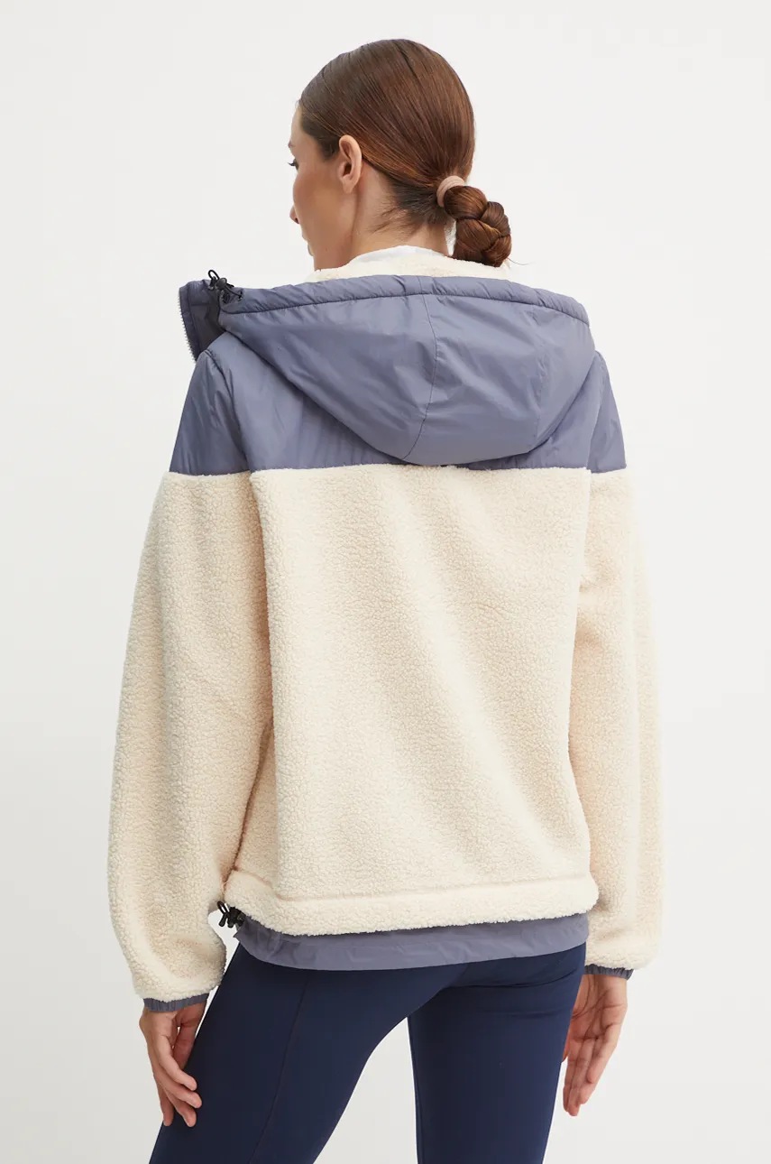 Μπουφάν K-Way χρώμα: μπεζ, K71341W φωτογραφία