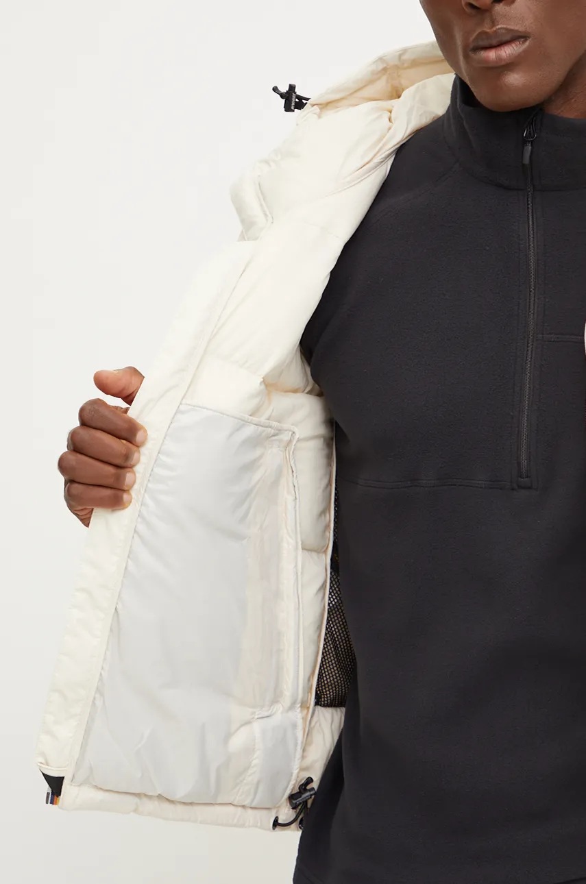 Μπουφάν K-Way χρώμα: μπεζ, K3126WW φωτογραφία