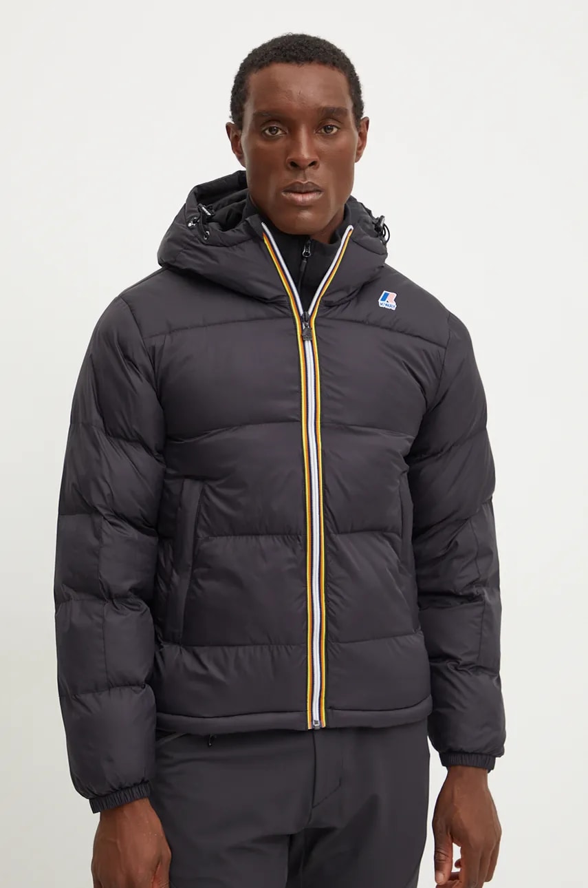 K-Way geaca culoarea negru, de iarna, K3126WW