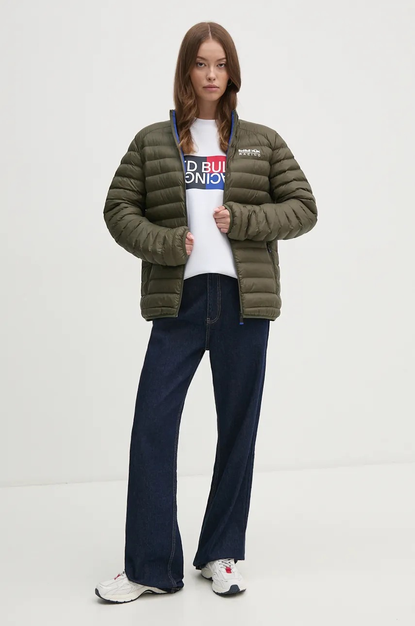 Μπουφάν Red Bull Racing x Pepe Jeans χρώμα: πράσινο, RU400001 φωτογραφία