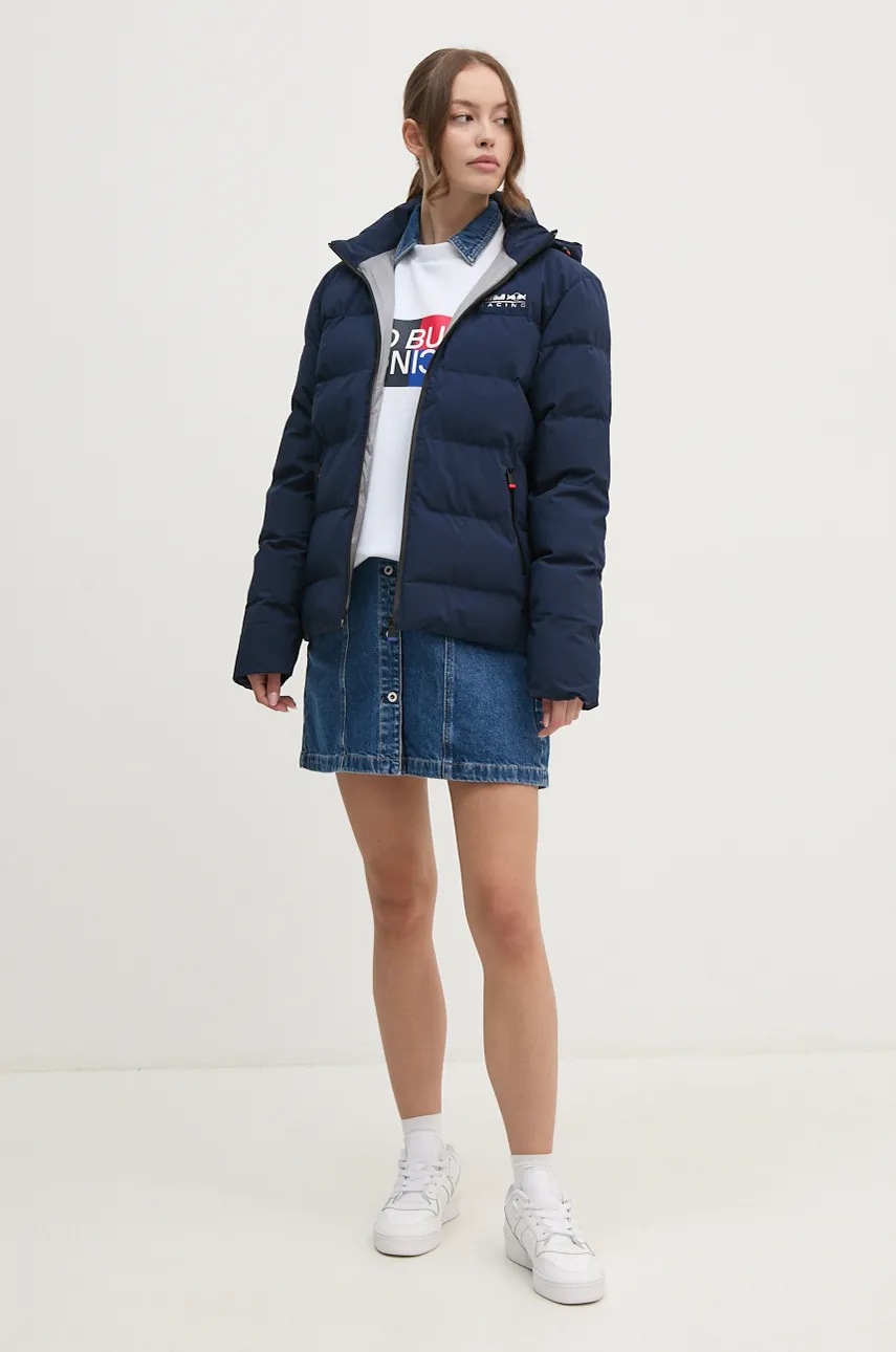 Red Bull Racing x Pepe Jeans rövid kabát sötétkék, téli, RU400003 termék 2. képe