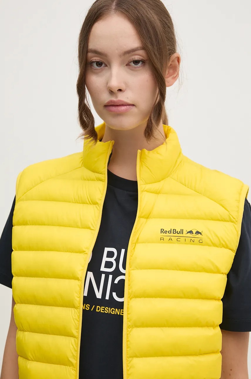 Αμάνικο μπουφάν Red Bull Racing x Pepe Jeans χρώμα: κίτρινο, RU400005 φωτογραφία