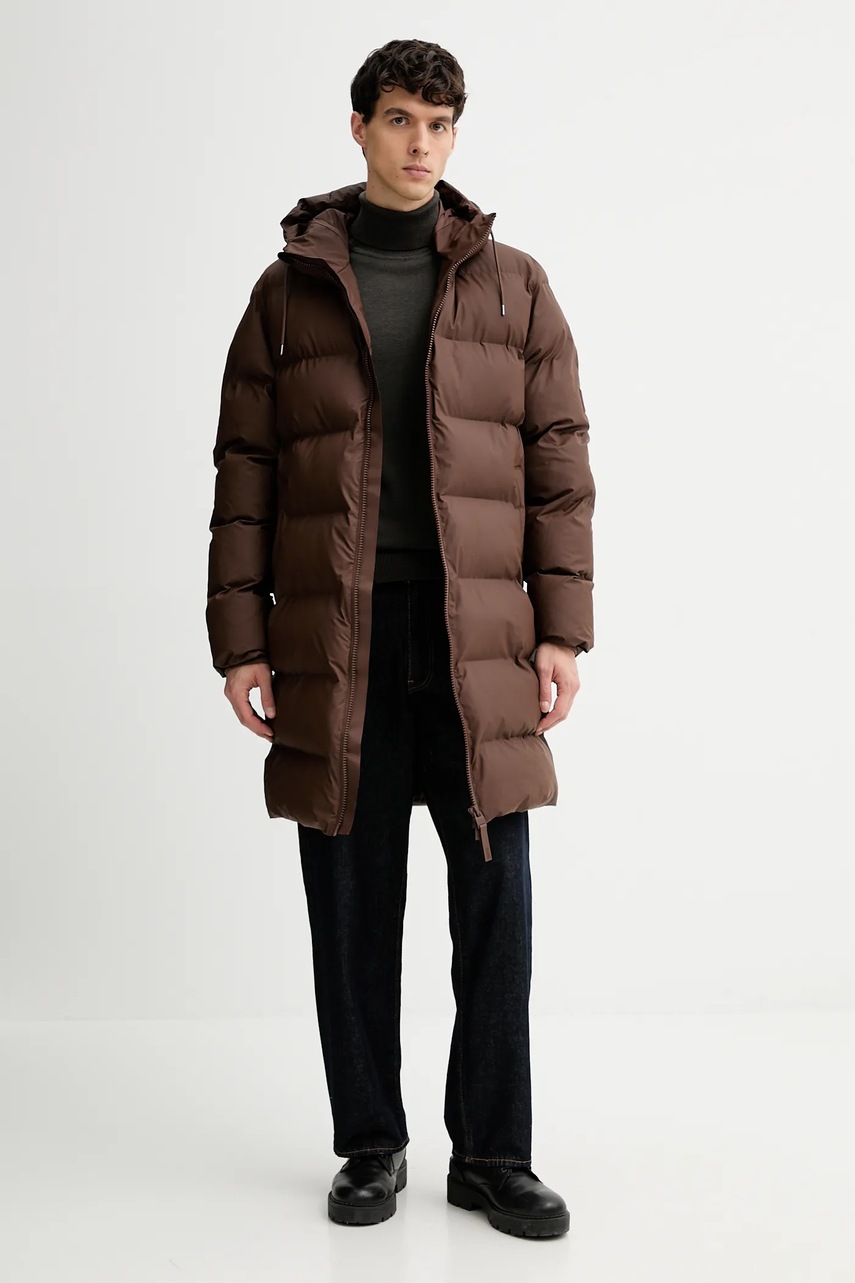 Nepromokavá bunda Rains Alta Longer Puffer Jacket W3T4