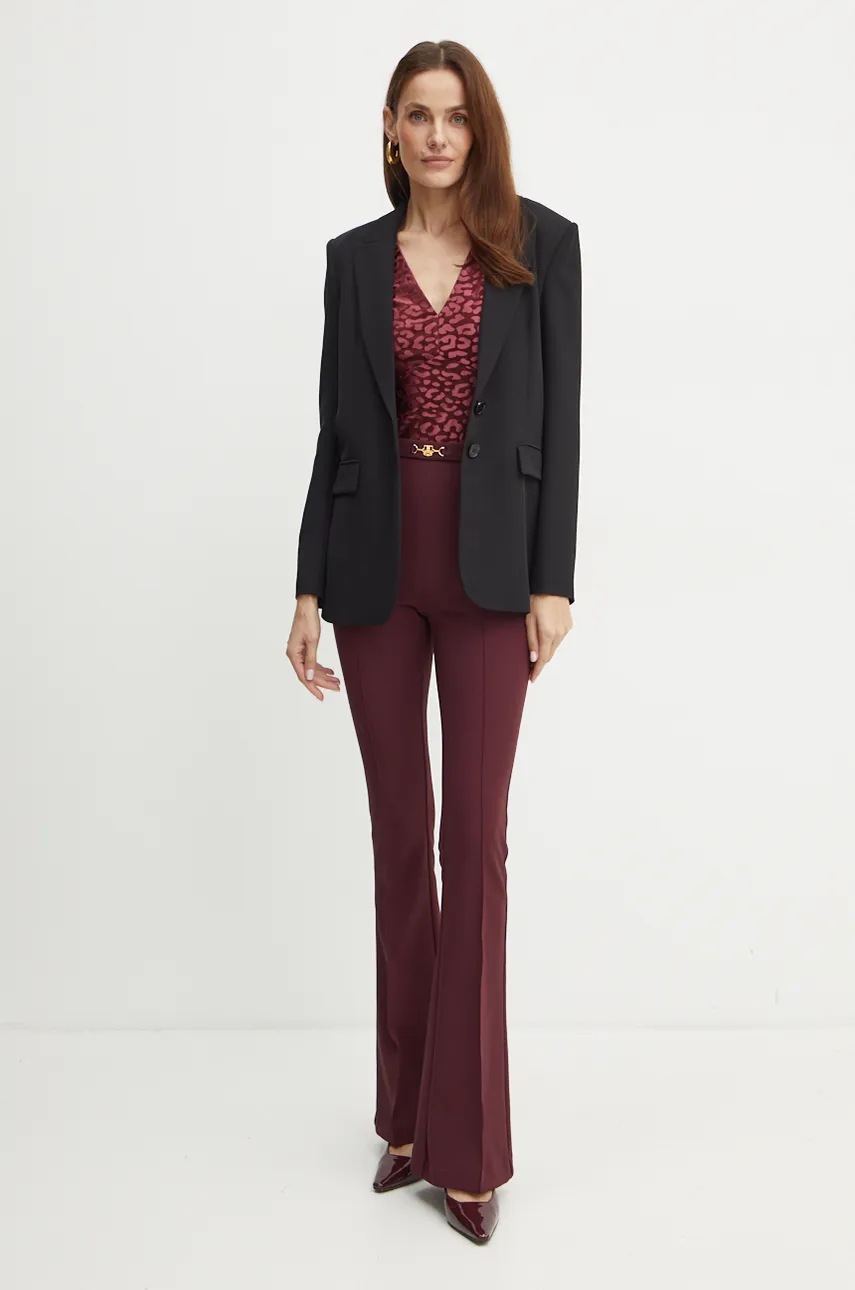 Пиджак Patrizia Pepe цвет чёрный однобортный однотонная 8S1456 A454 Пиджак Patrizia Pepe цвет чёрный однобортный однотонная 8S1456 A454