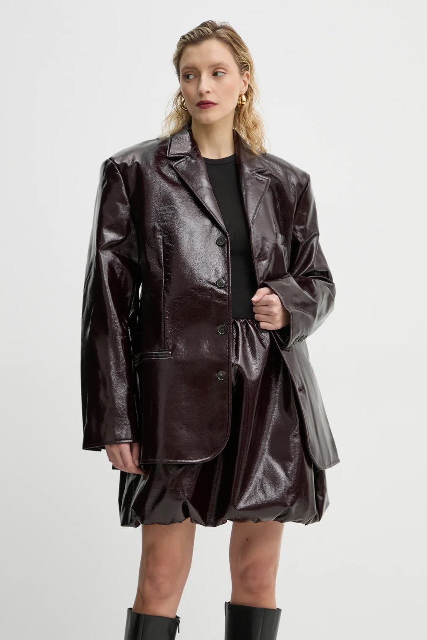 Σακάκι Herskind Maison χρώμα: μπορντό, 5315149 φωτογραφία