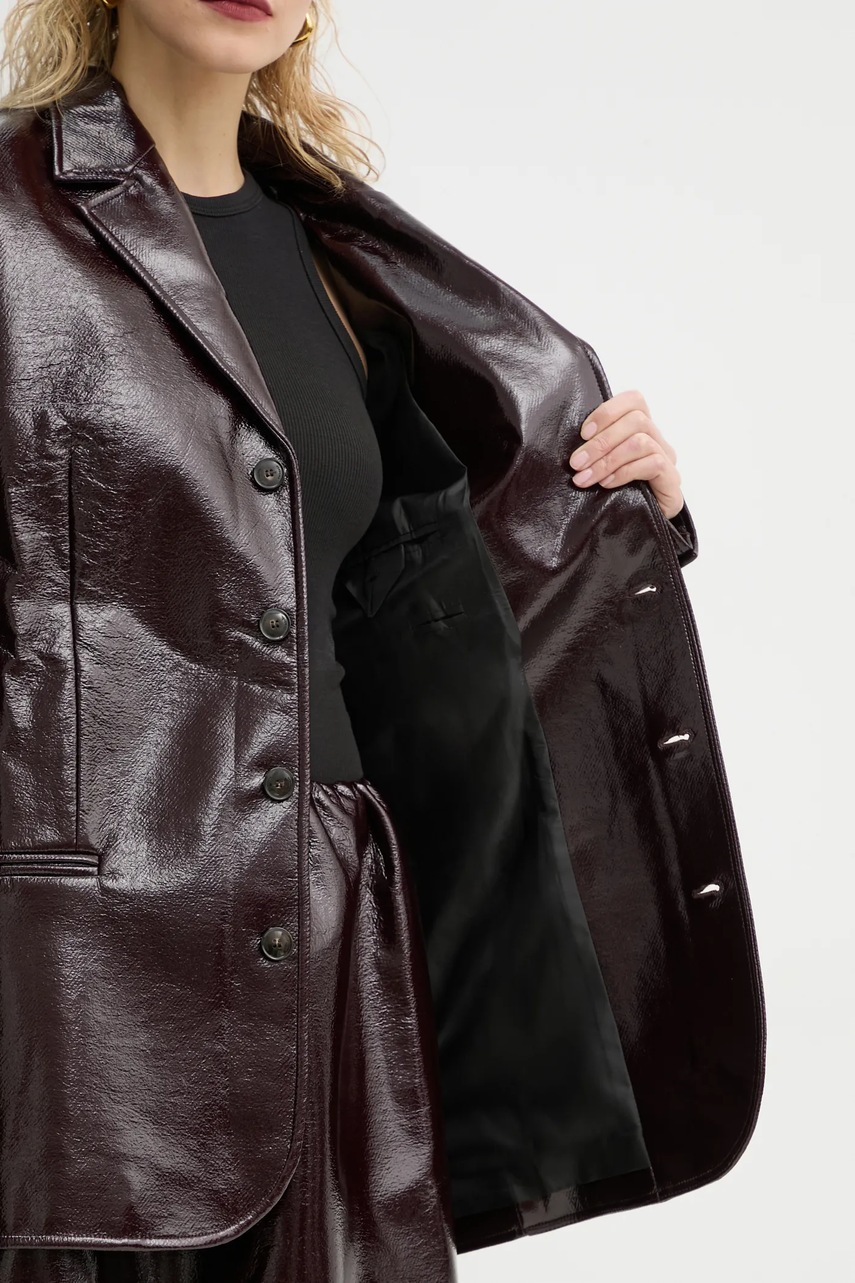 Σακάκι Herskind Maison χρώμα: μπορντό, 5315149 φωτογραφία