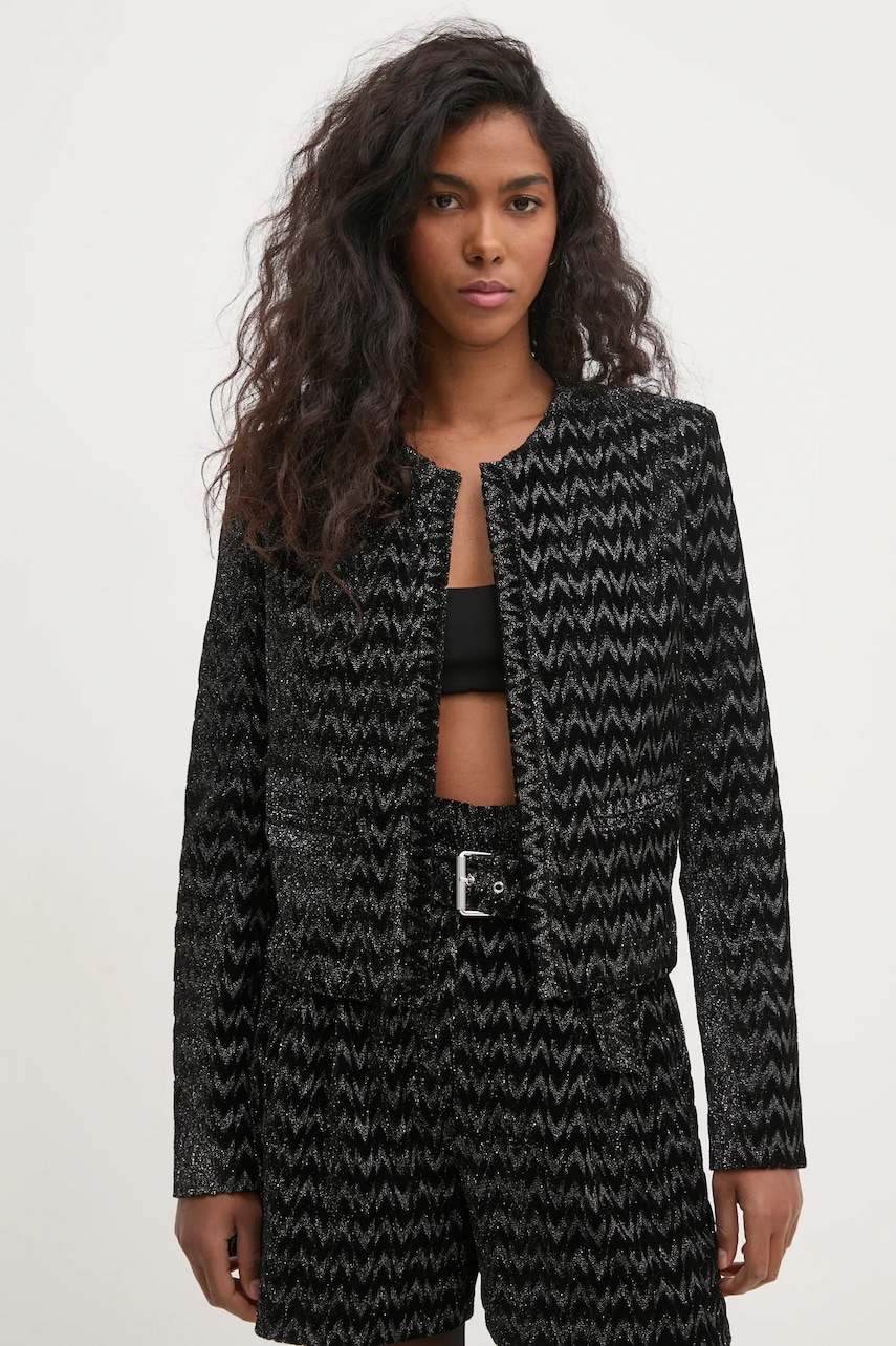 IRO sacou culoarea negru, desfacut, modelator, WM07LUANE IRO sacou culoarea negru, desfacut, modelator, WM07LUANE