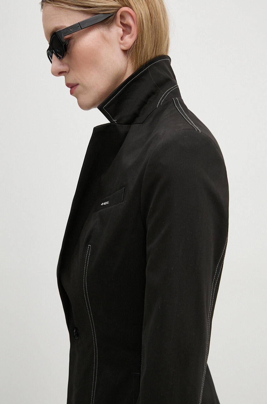 Σακάκι G-Star χρώμα: μαύρο, D25208-D715 φωτογραφία