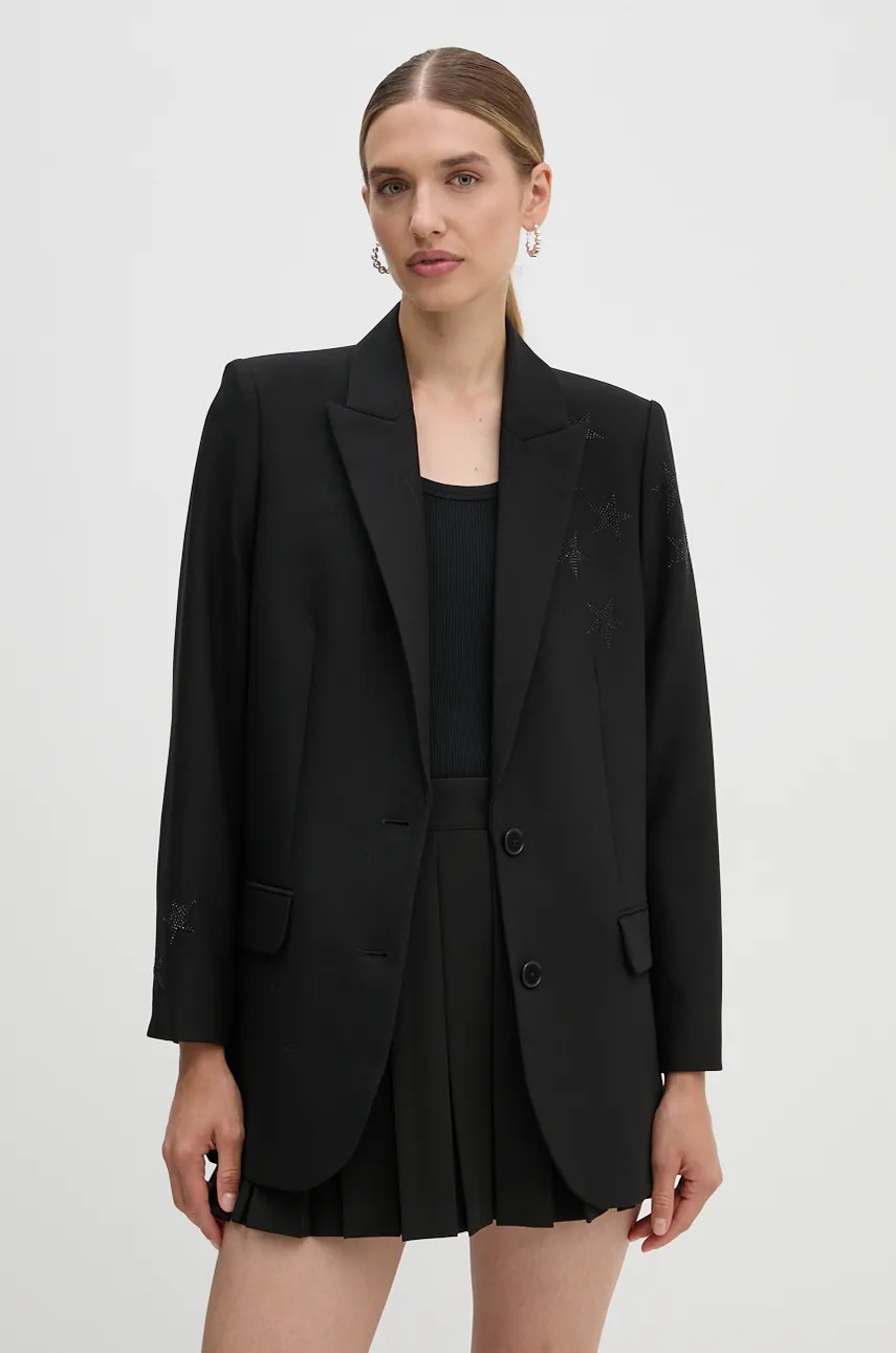 

Сако ZADIG&VOLTAIRE в черно с едно копче WWBL01922, Черен