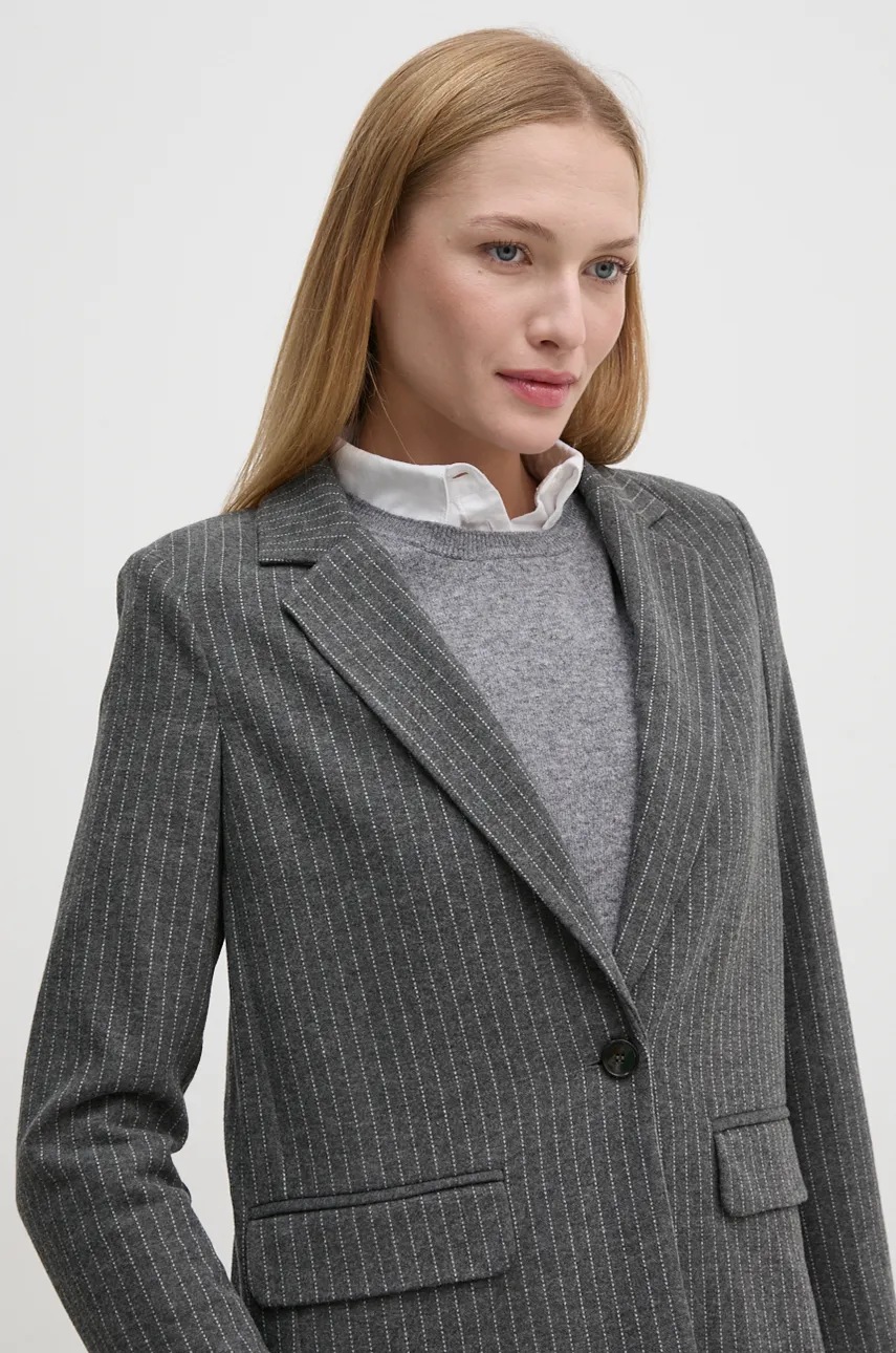 Σακάκι OUI χρώμα: γκρι, 89517 φωτογραφία