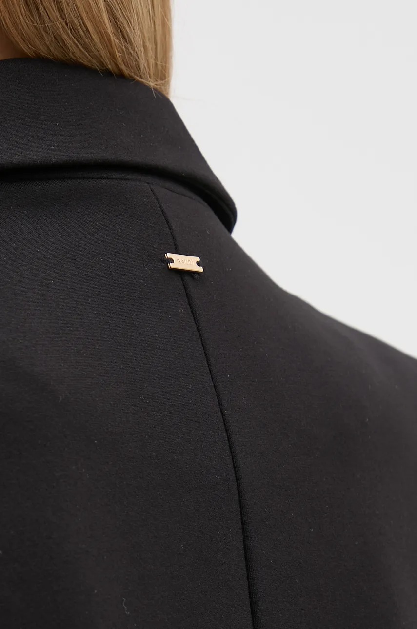 Σακάκι Gaudi χρώμα: μαύρο, 421FD34003 φωτογραφία