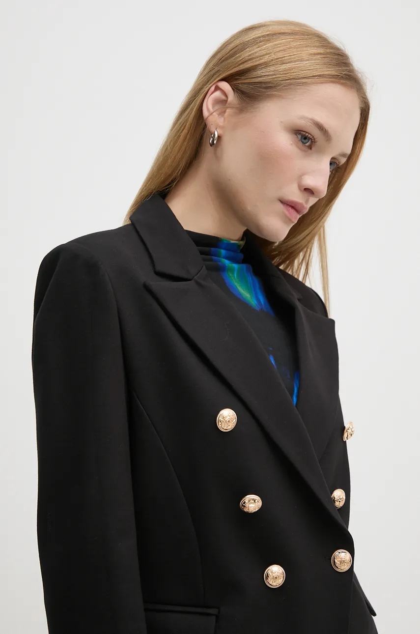 Σακάκι Gaudi χρώμα: μαύρο, 421FD34003 φωτογραφία