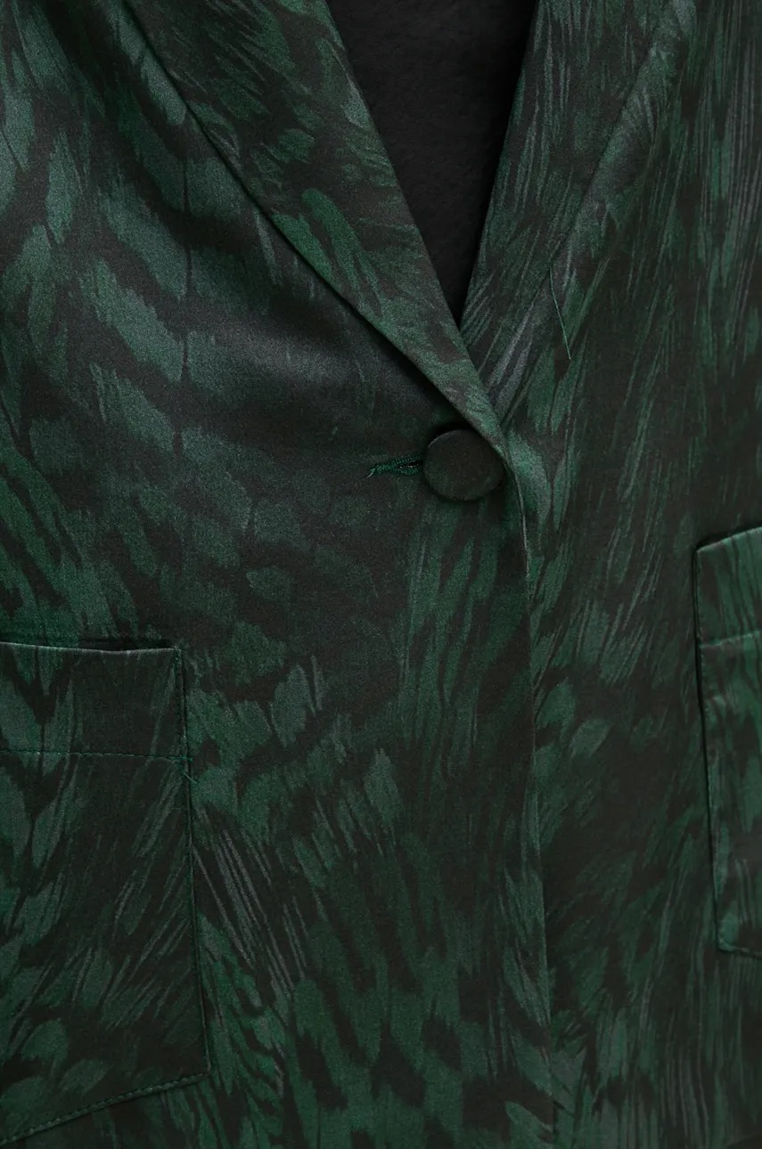 Σακάκι La Petite Française PFVAPOREUSE χρώμα: πράσινο, PFVAPOREUSE φωτογραφία