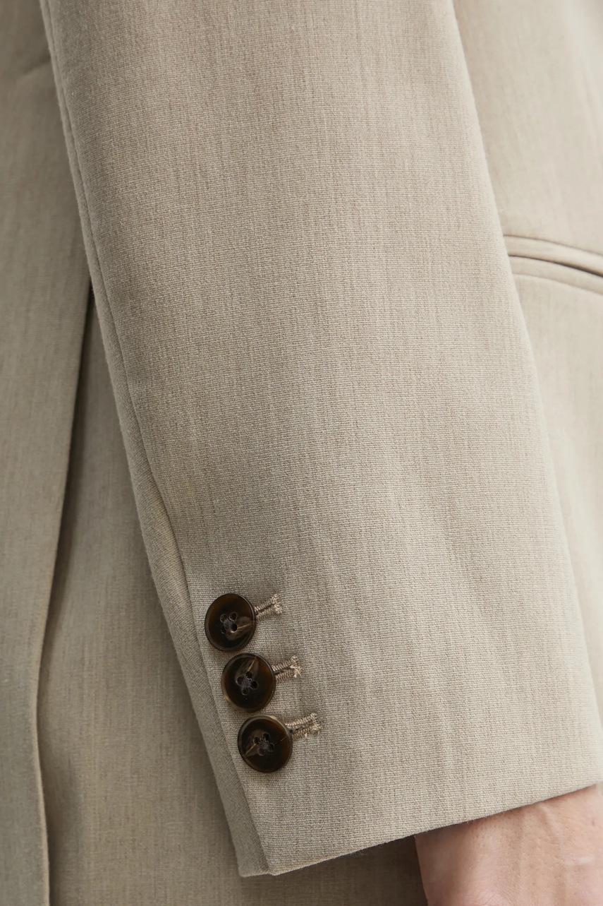 Σακάκι By Malene Birger OPHIE χρώμα: μπεζ, 102383 φωτογραφία