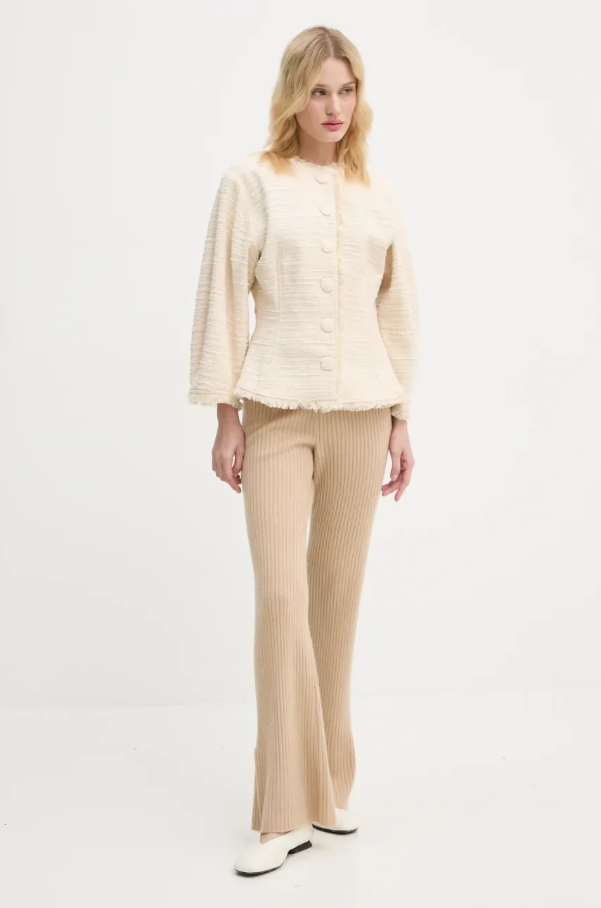 Пиджак By Malene Birger VASCAYA цвет бежевый однобортный однотонный Q72632001 Пиджак By Malene Birger VASCAYA цвет бежевый однобортный однотонный Q72632001