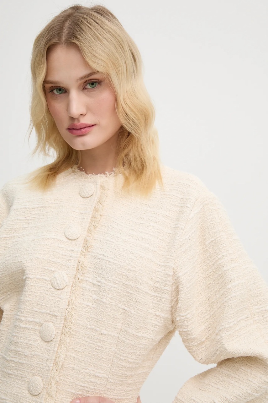 Σακάκι By Malene Birger VASCAYA χρώμα: μπεζ, Q72632001 φωτογραφία