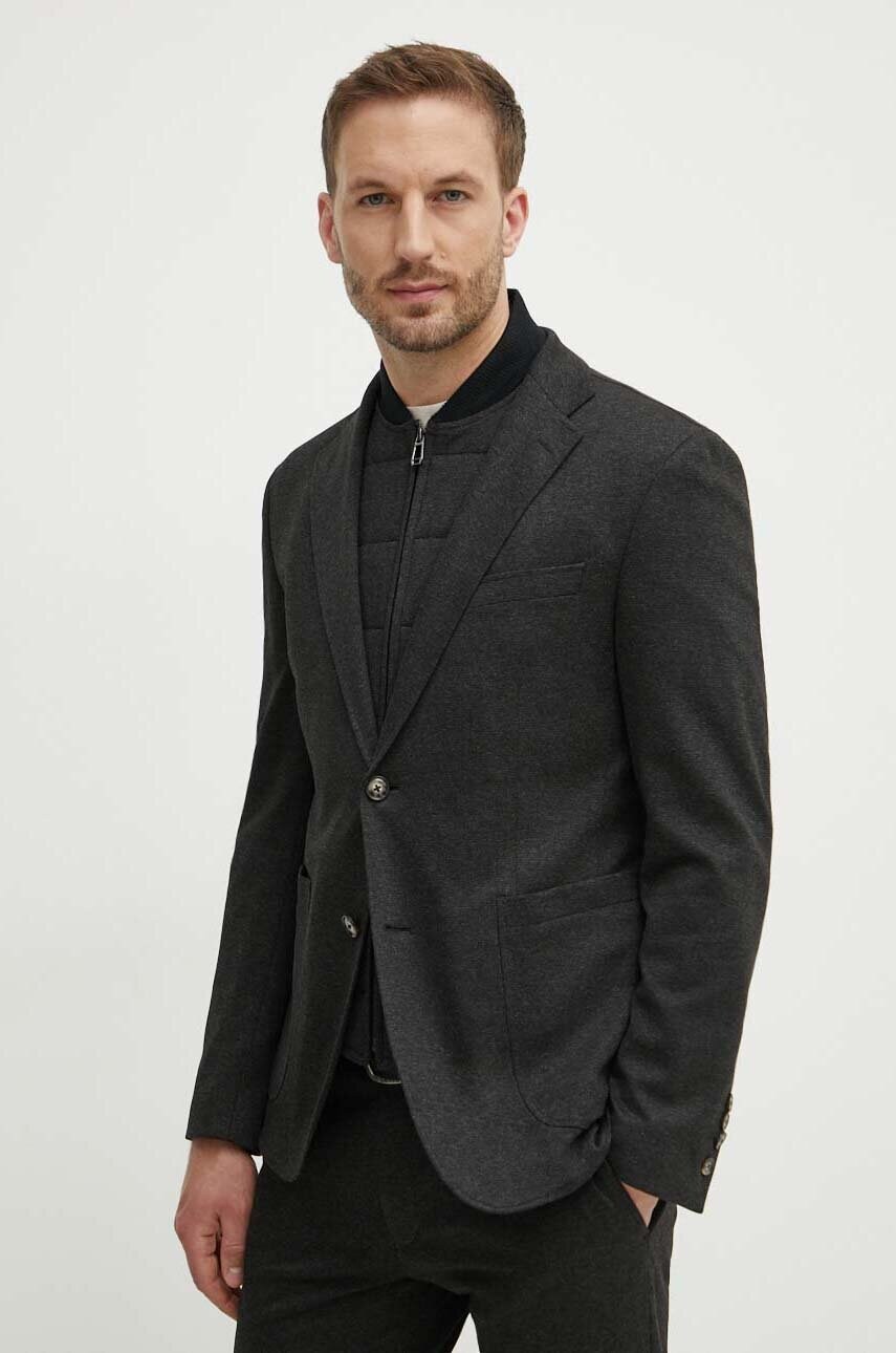 Joop! sacou barbati, culoarea gri, 30044379