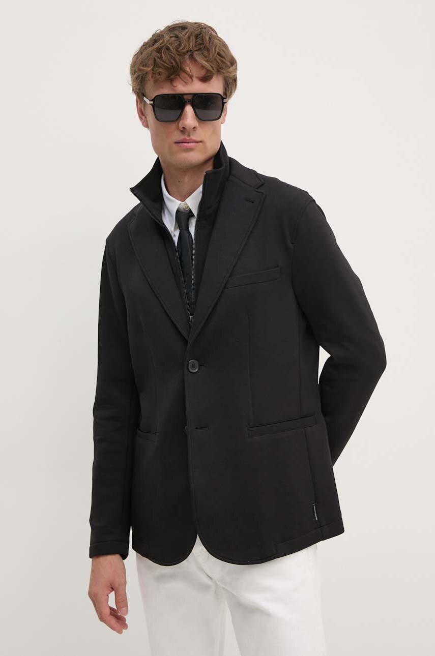 

Сако Armani Exchange в черно 6DZGHF ZJZGZ, Черен