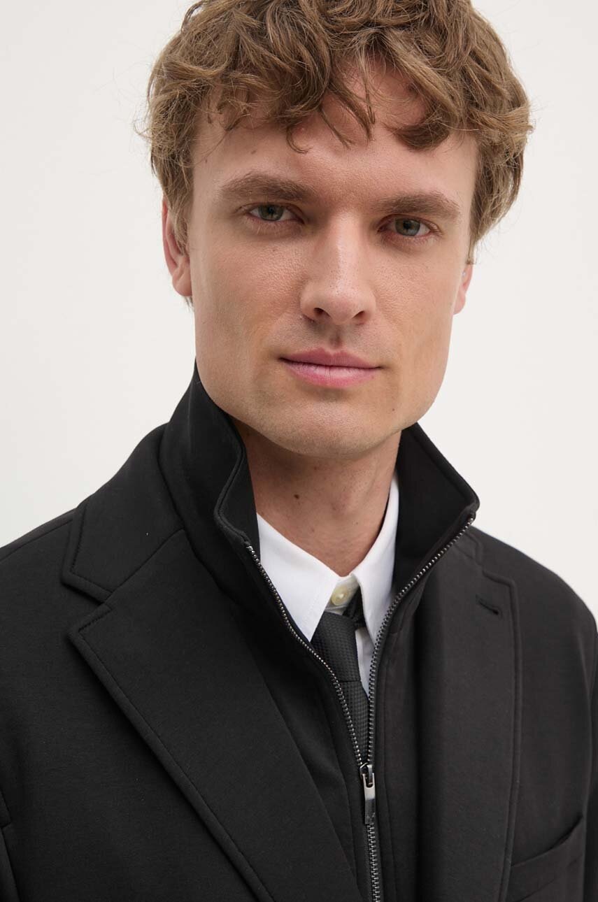 Піджак Armani Exchange чоловіча колір чорний 6DZGHF ZJZGZ 