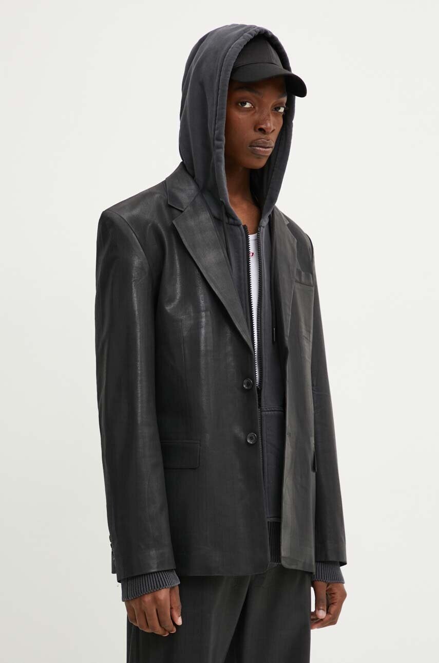 Diesel sacou din lana J-STANLEY culoarea negru, A14144.0IPAA