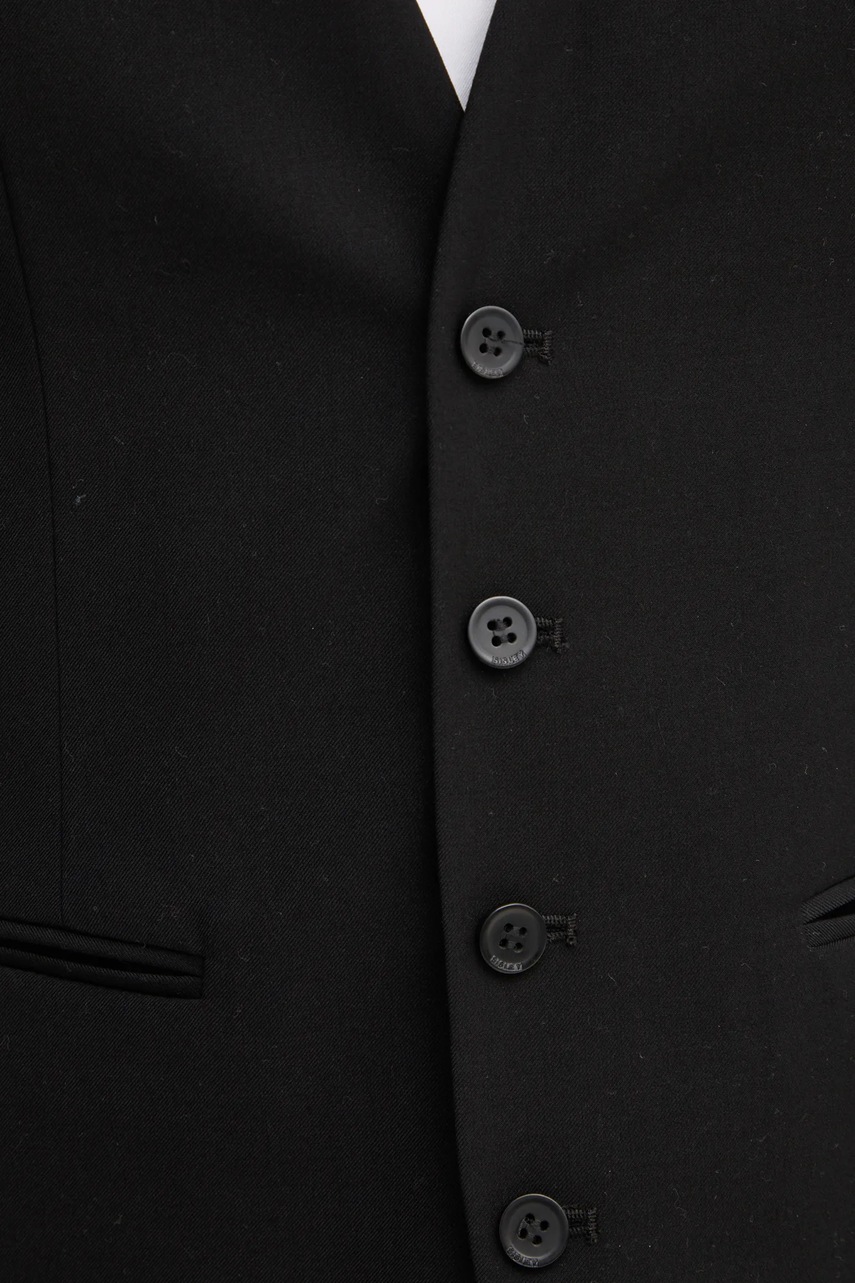 Γιλέκο Sisley χρώμα: μαύρο, 2KI3SJ005 φωτογραφία