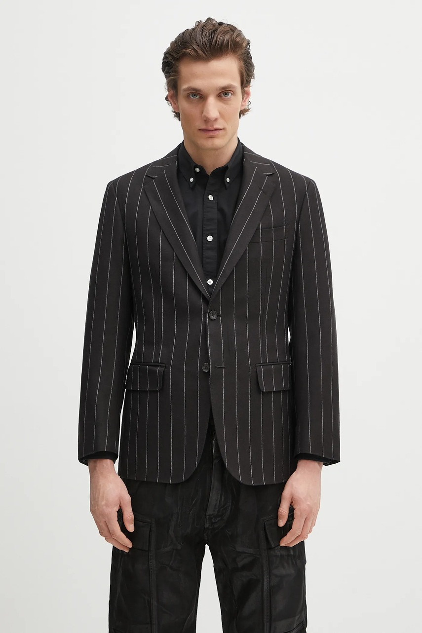 Wacko Maria sacou de lână Single Breasted