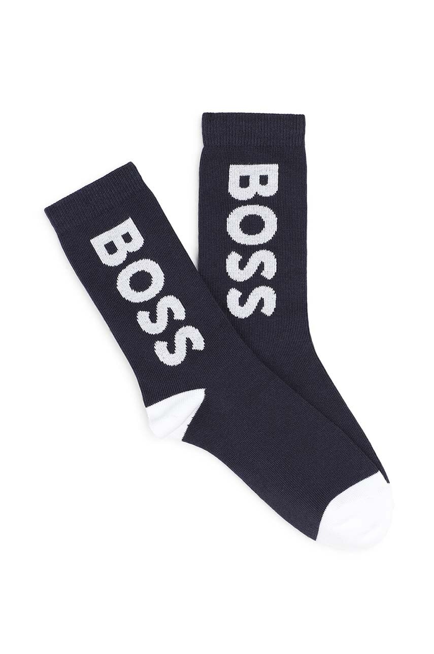Детские носки BOSS 3 шт цвет синий J51577 Детские носки BOSS 3 шт цвет синий J51577