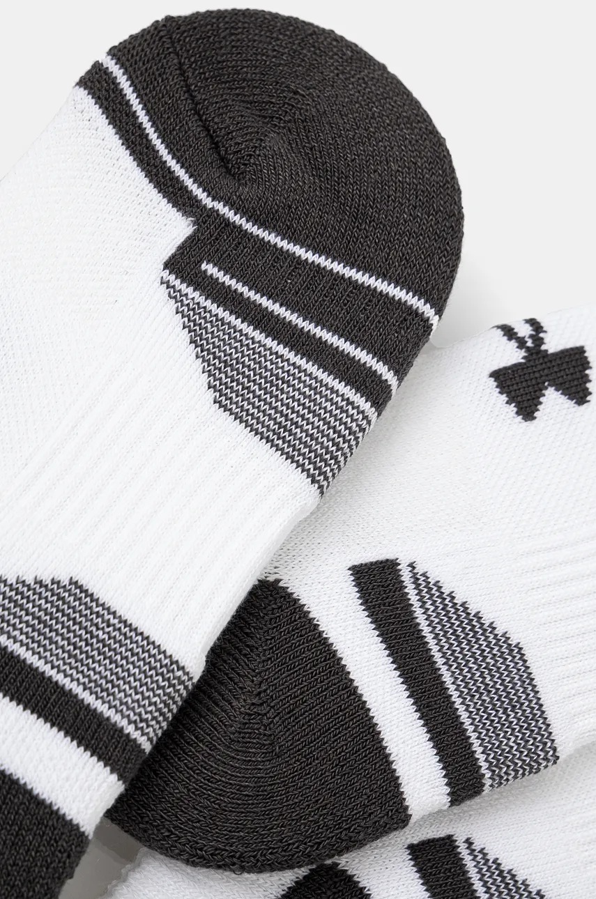 Дитячі шкарпетки Under Armour Y Performance Tech 3pk NS 3-pack колір білий 1379519