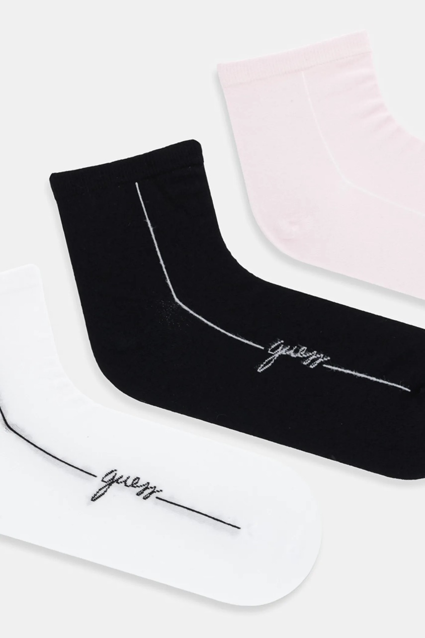 Носки Guess 3 шт цвет чёрный O4YG06 KBZU0