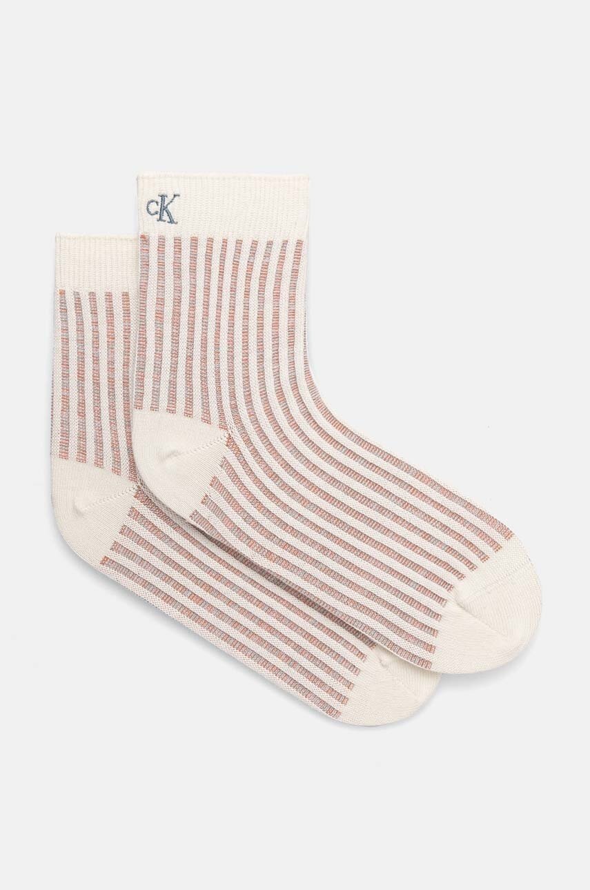 

Чорапи Calvin Klein Jeans в бежово 701230598, Бежов