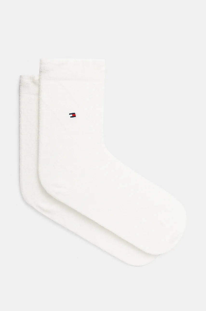 

Чорапи Tommy Hilfiger в бяло 701229857, Бял