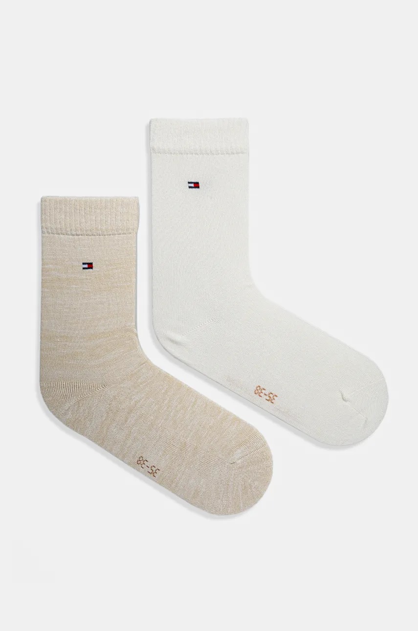 

Чорапи Tommy Hilfiger (2 чифта) в бяло 701229862, Бял