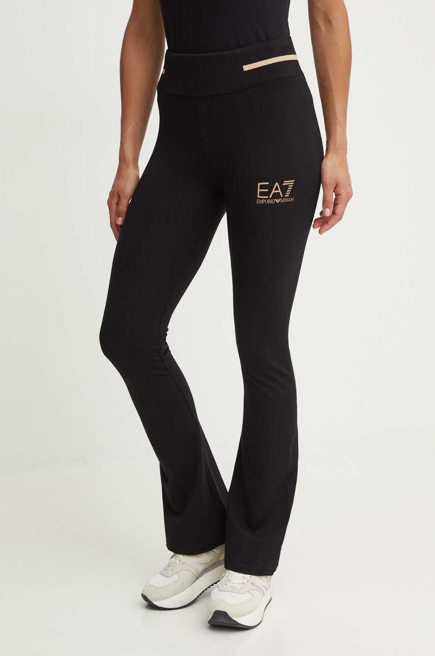 

Спортен панталон EA7 Emporio Armani в черно с принт TJ01Z.8NTP68, Черен