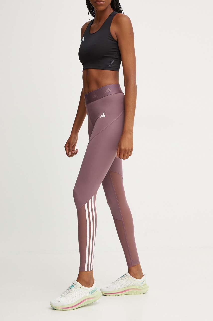

Клин за трениране adidas Performance Hyperglam в лилаво с десен IX3232, Виолетов