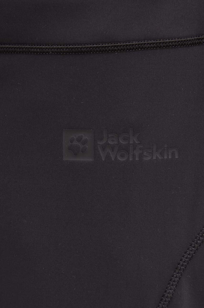 Αθλητικό κολάν Jack Wolfskin Kensteig χρώμα: μαύρο, 1509151 φωτογραφία