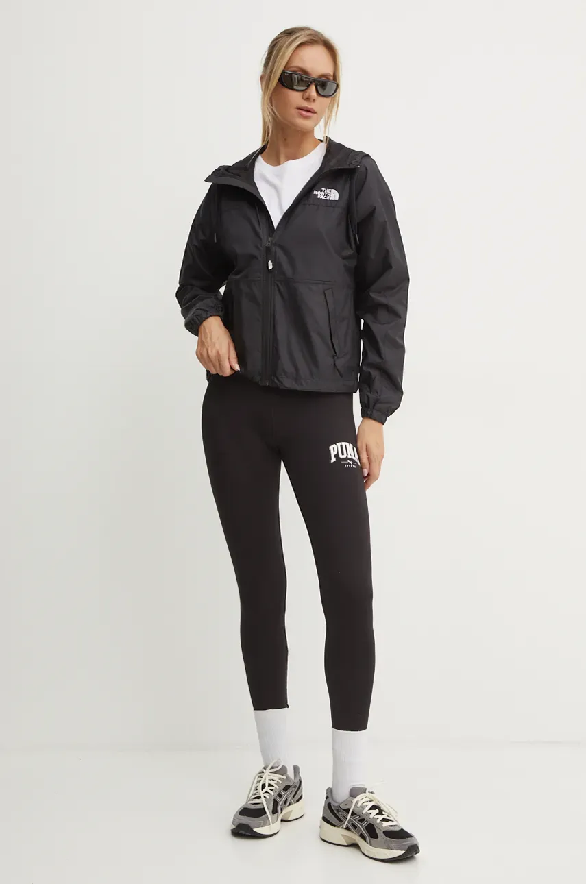 Леггинсы Puma женские цвет чёрный с принтом 681541 Леггинсы Puma женские цвет чёрный с принтом 681541