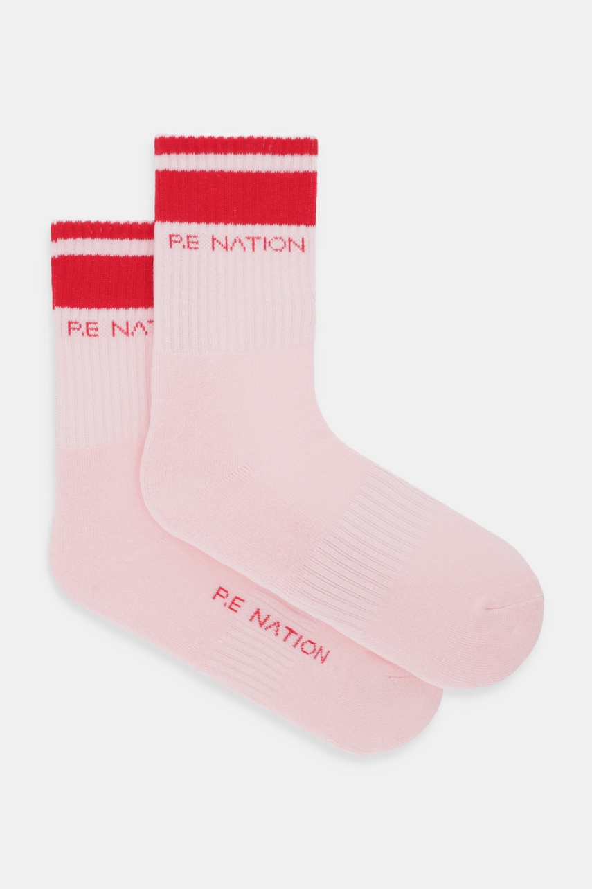 P.E Nation șosete Homage culoarea negru, 243A416