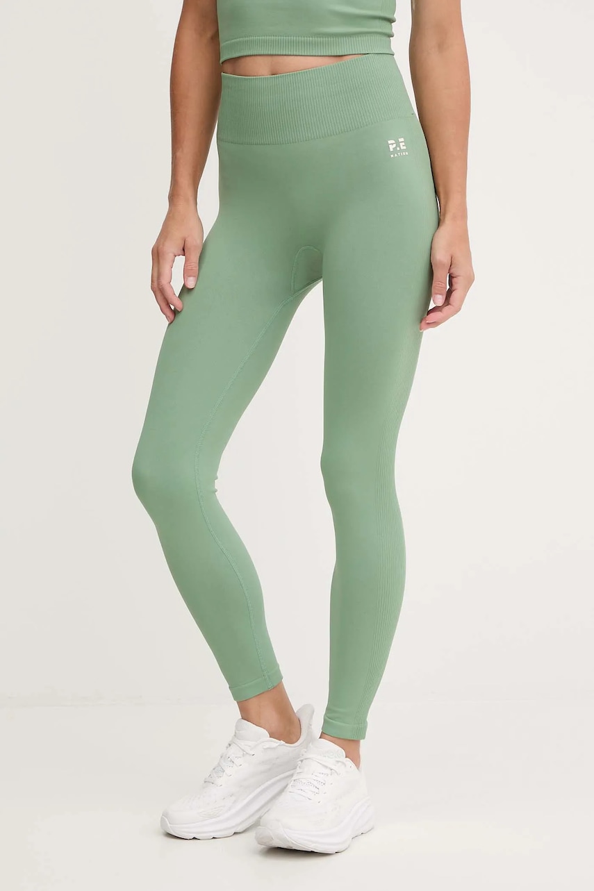 Levně Tréninkové legíny P.E Nation Restore Seamless černá barva, 243G295