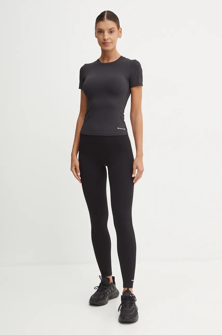 Леггинсы P.E Nation Signature женские цвет чёрный однотонные 243G320