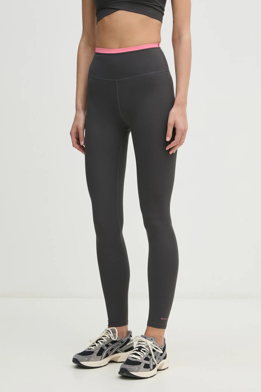 P.E Nation colanti Vita femei, culoarea gri, neted, 243G343