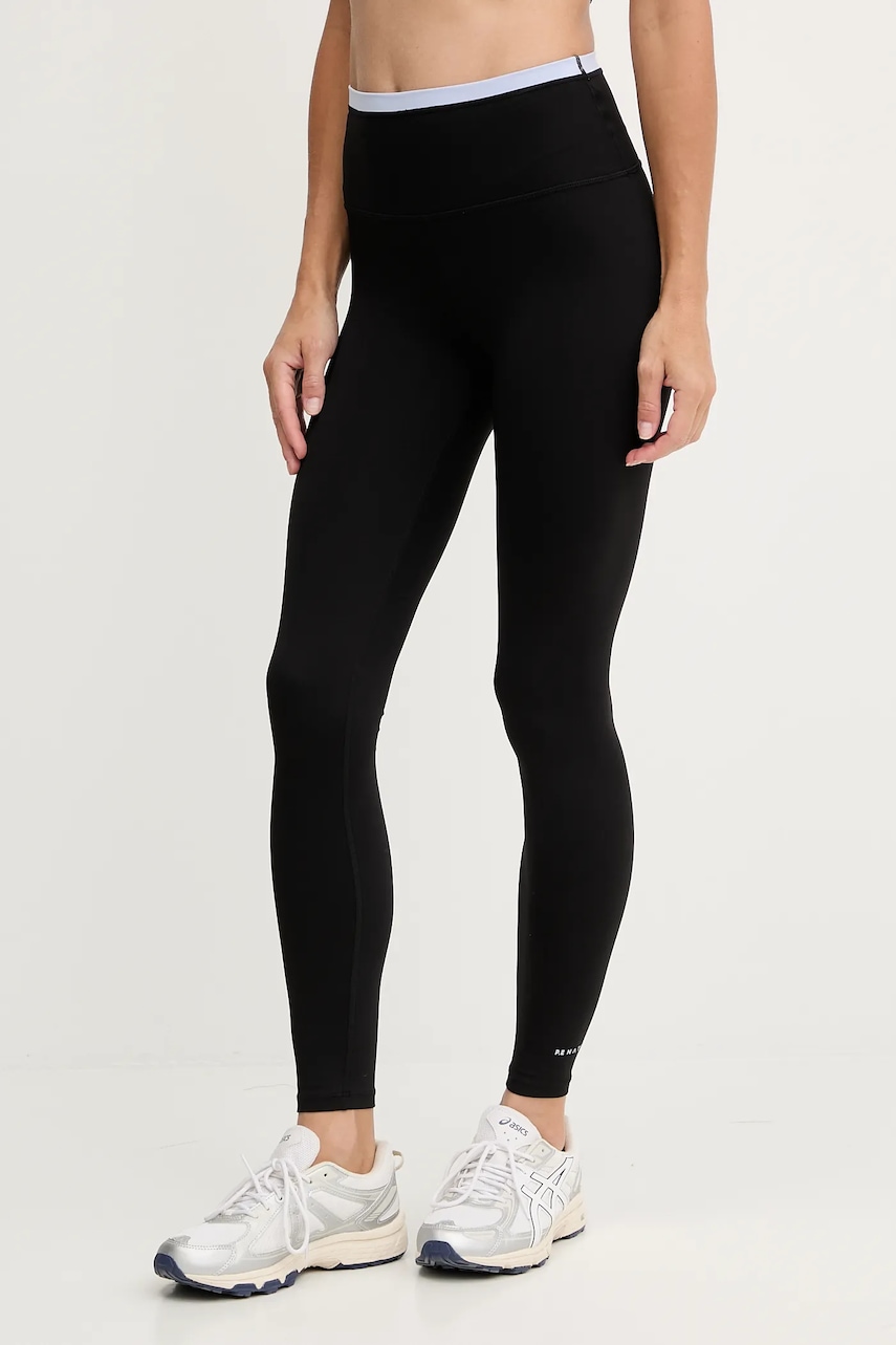 P.E Nation colanti Vita culoarea negru, uni, 243G343