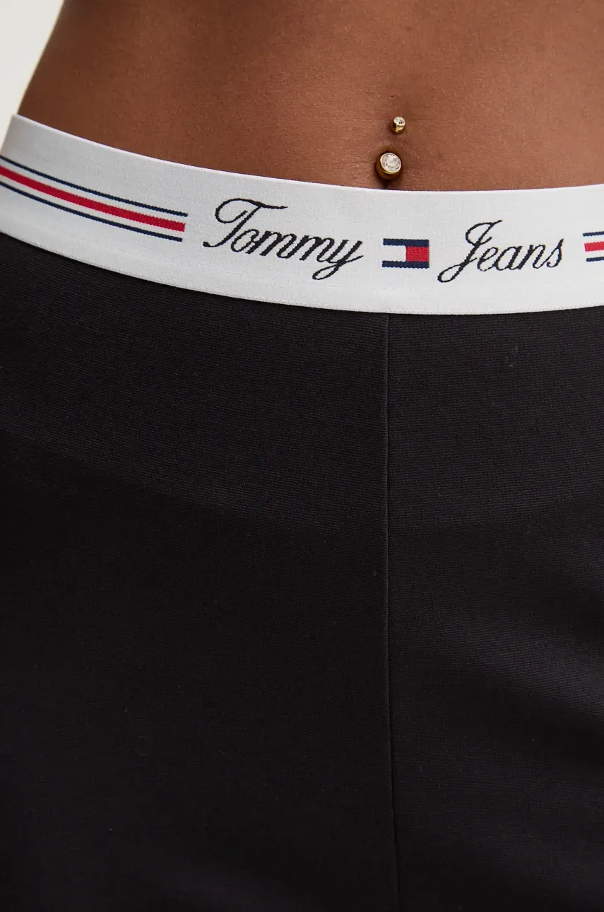 Pajkice Tommy Jeans ženske, črna Barva, DW0DW18748