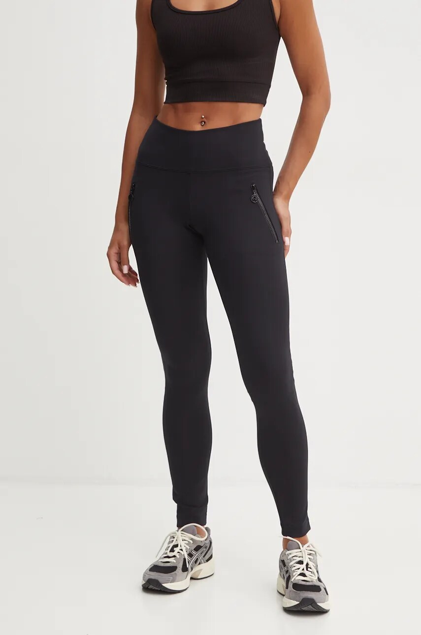 Sportalm pantaloni femei, culoarea negru, neted, 1856509026 Sportalm pantaloni femei, culoarea negru, neted, 1856509026