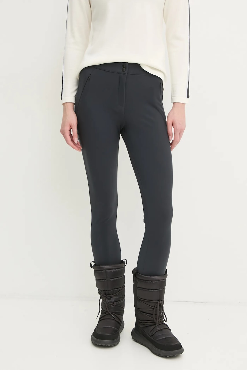 Newland pantaloni Alpensia femei, culoarea gri, neted, N45806.14 Newland pantaloni Alpensia femei, culoarea gri, neted, N45806.14