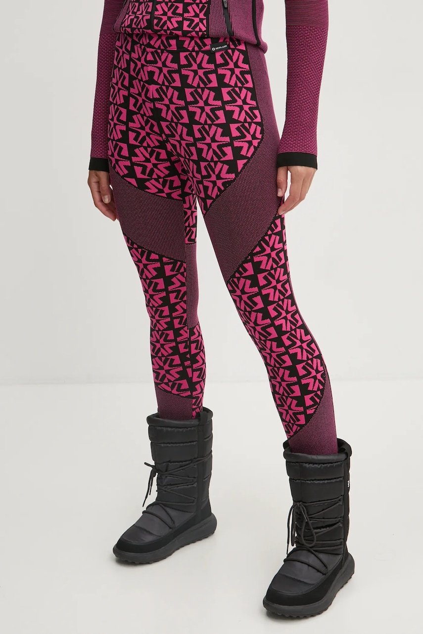 Newland leggins sport Blaise femei, culoarea roz, modelator, N46519.111 Newland leggins sport Blaise femei, culoarea roz, modelator, N46519.111