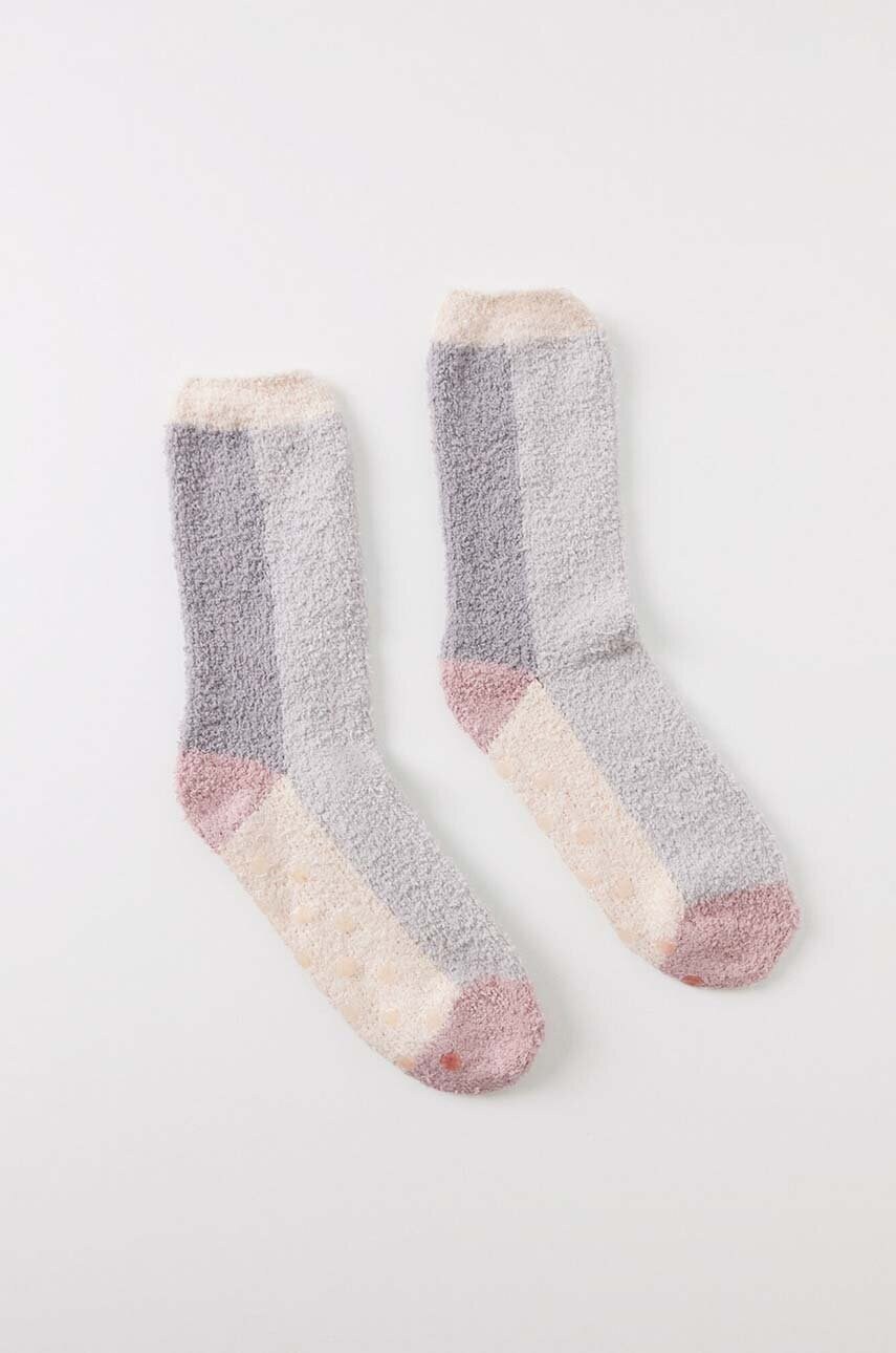 

Чорапи women'secret SO FLUFFY CUFF в сиво 3618707, Сив