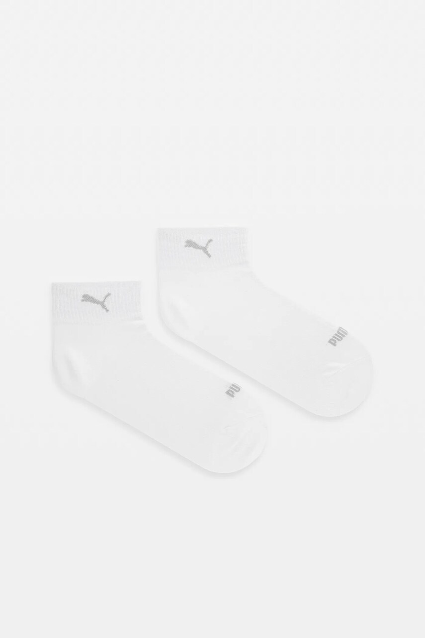 Ponožky Puma 2-pack dámské, bílá barva, 938381
